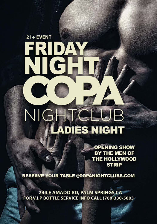 COPA Night Club - Friday Nights 11pm we Feature Guest Dj's from Everywhere!