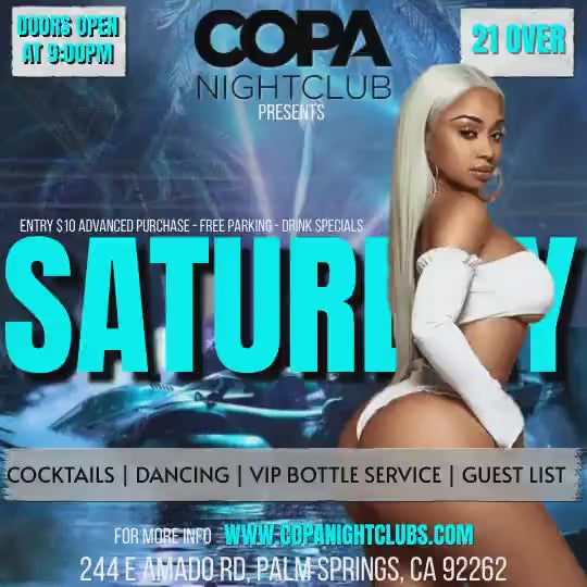 COPA Night Club - Saturday Night Party